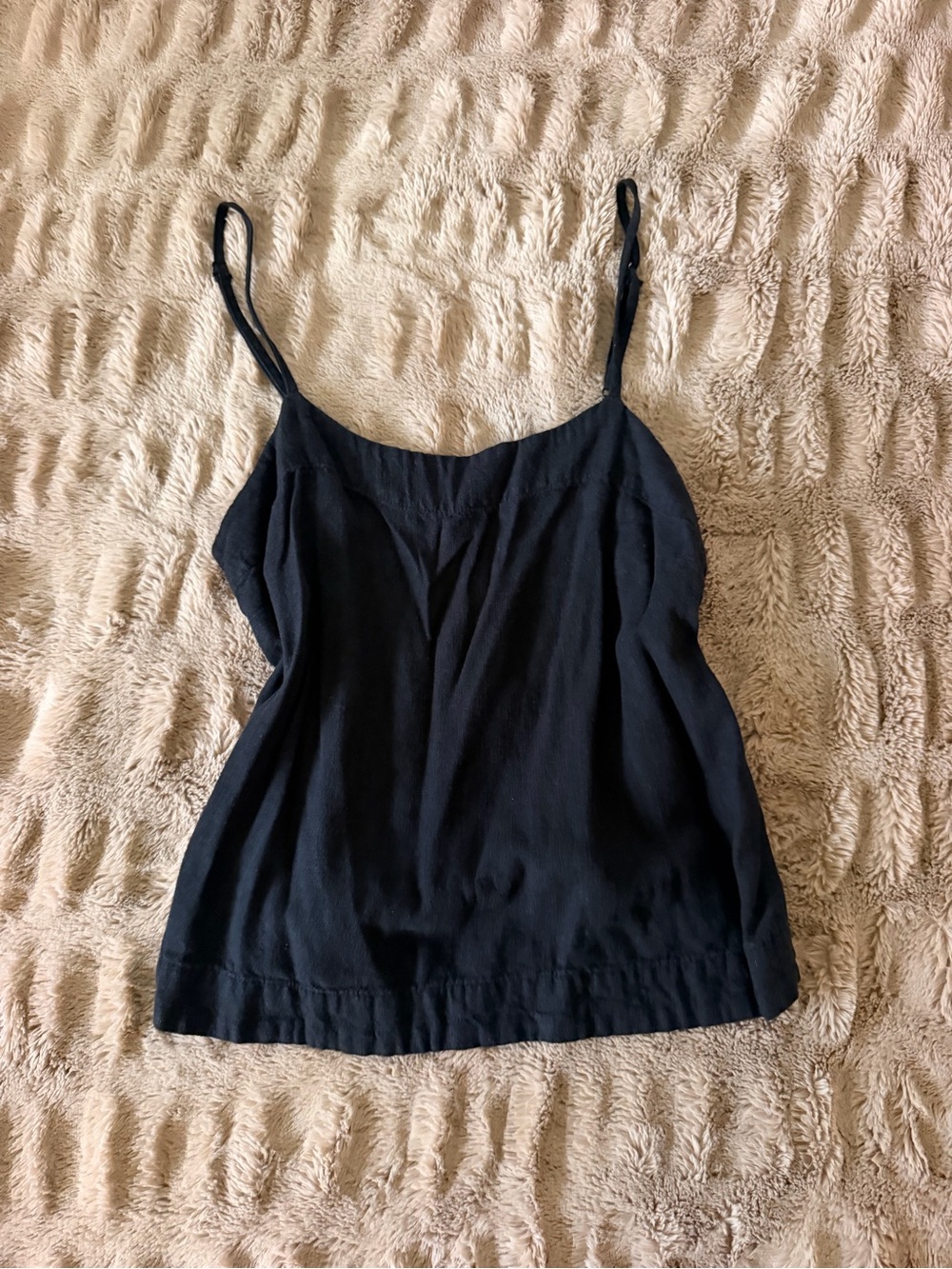 A New Day Linen Tank Top